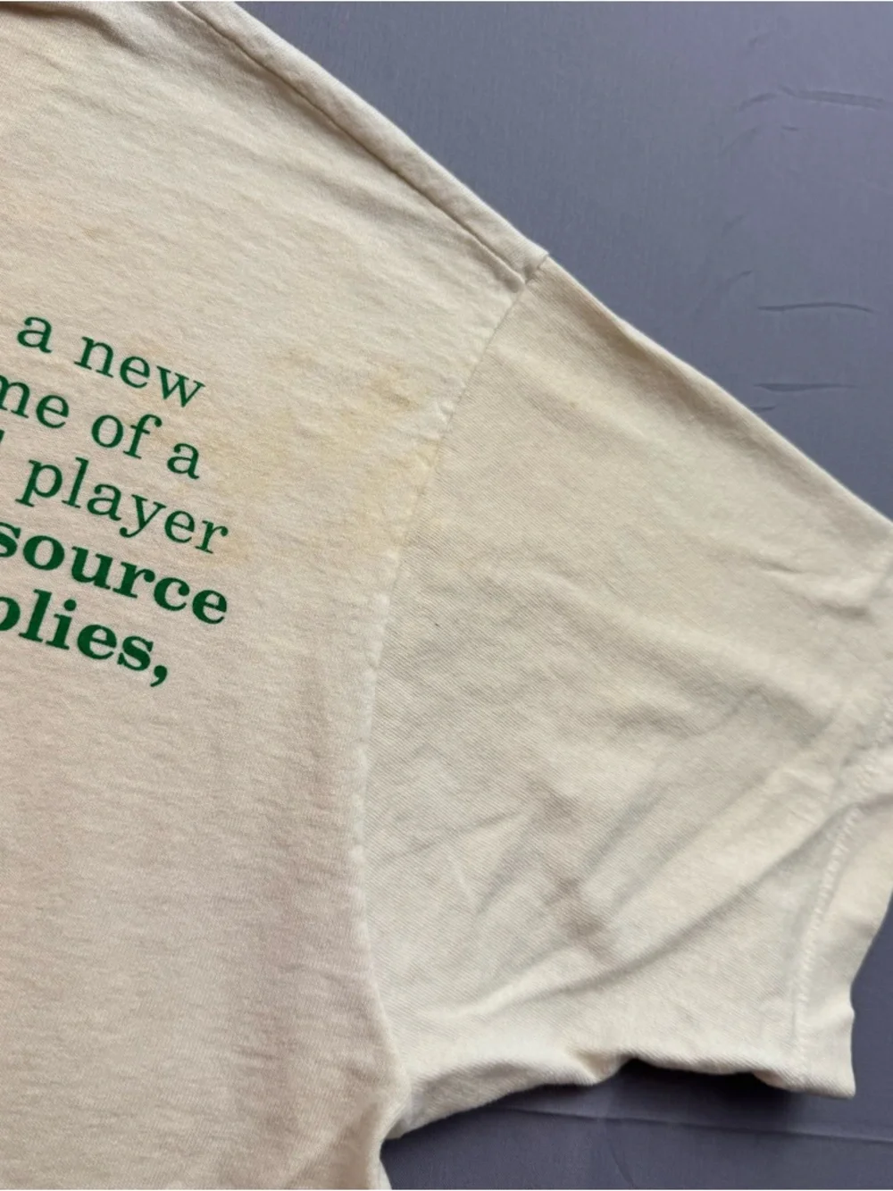 Vintage‎ Fruit of the Loom Ianuzzi Office Supply Graphic White Men's T-Shirt L